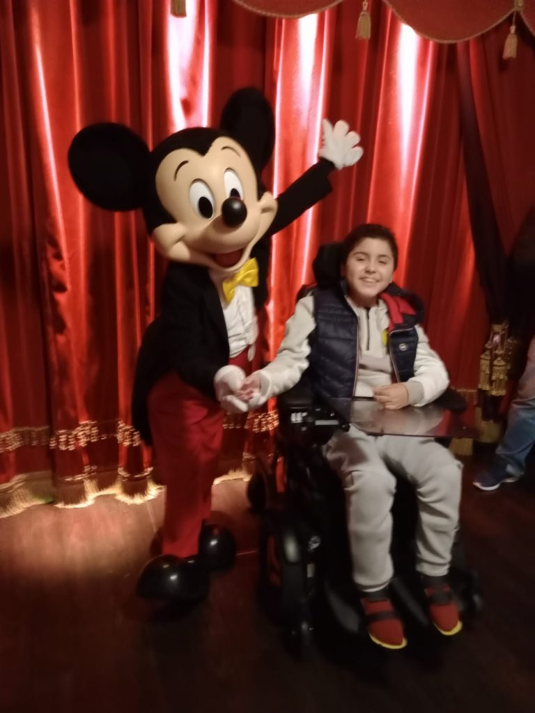 Adil, 11 ans lors de son rêve : Disneyland Paris